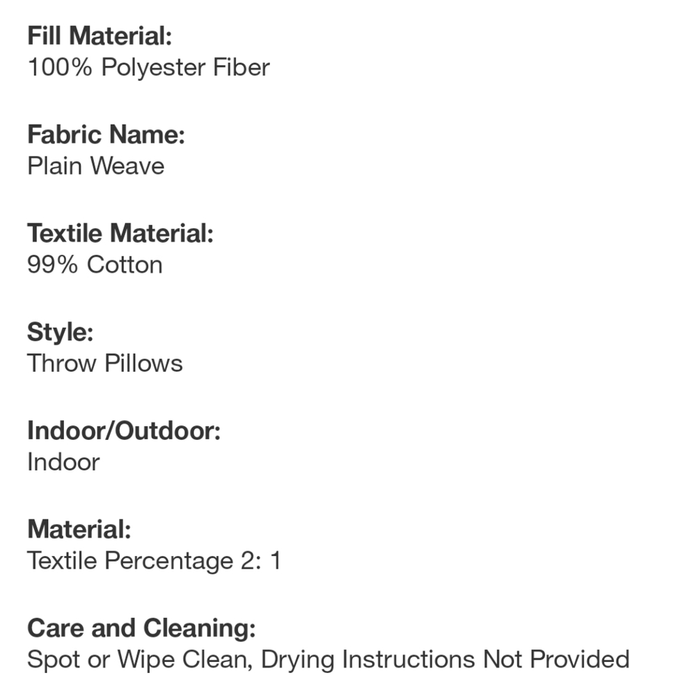 2!!! NWT Threshold Cotton Tufted Throw Pillow Set In Black 18" - Picture 7 of 7
